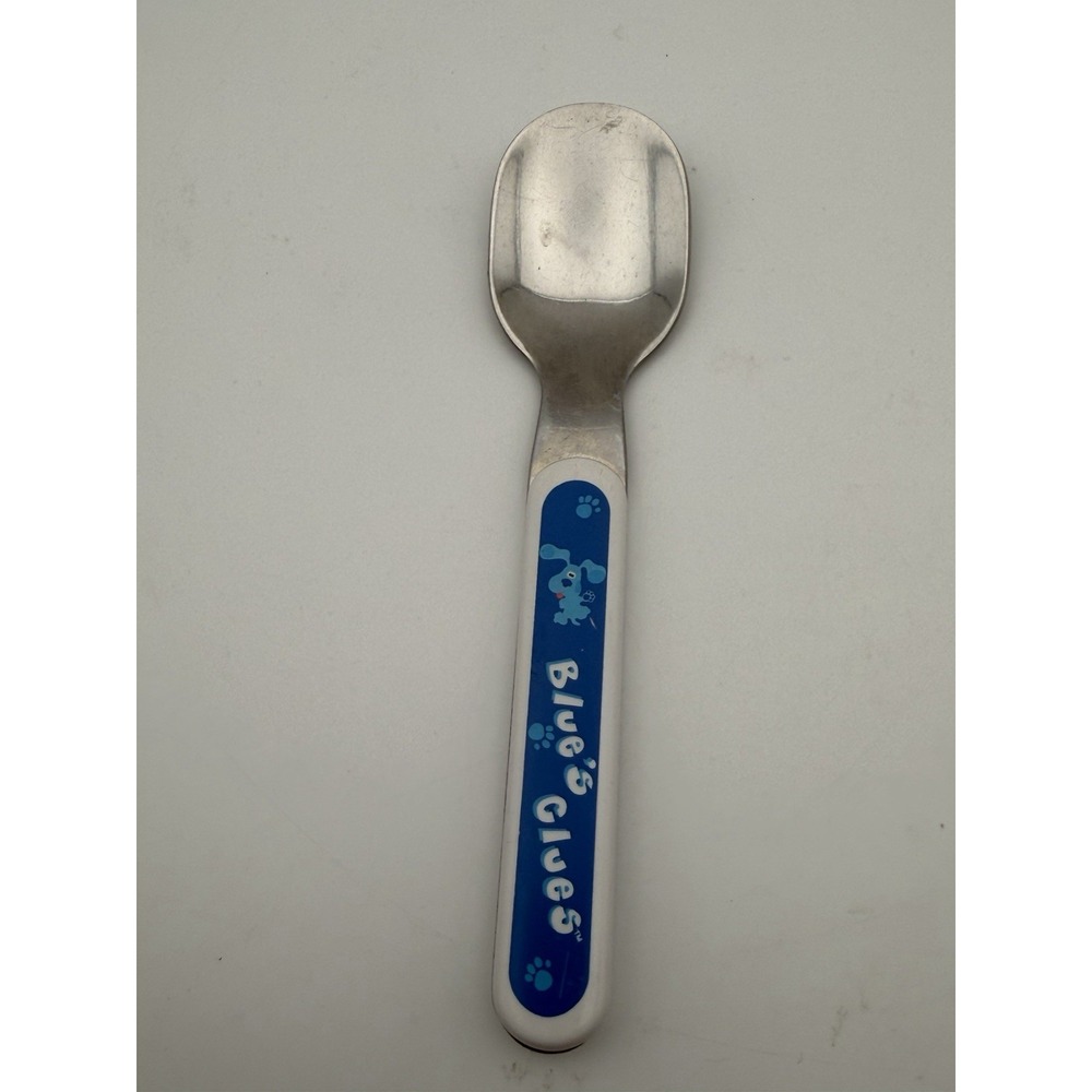 Vintage 1999 Blues Clues Toddler Spoon Nickelodeon Stainless Steel